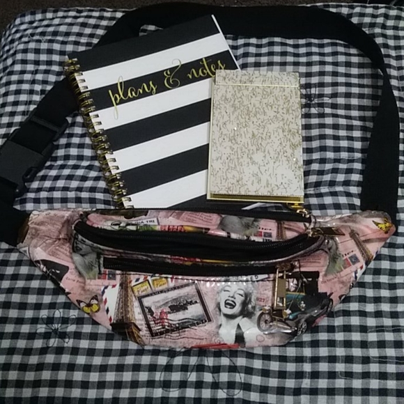Marilyn Monroe postage stamp fanny pack